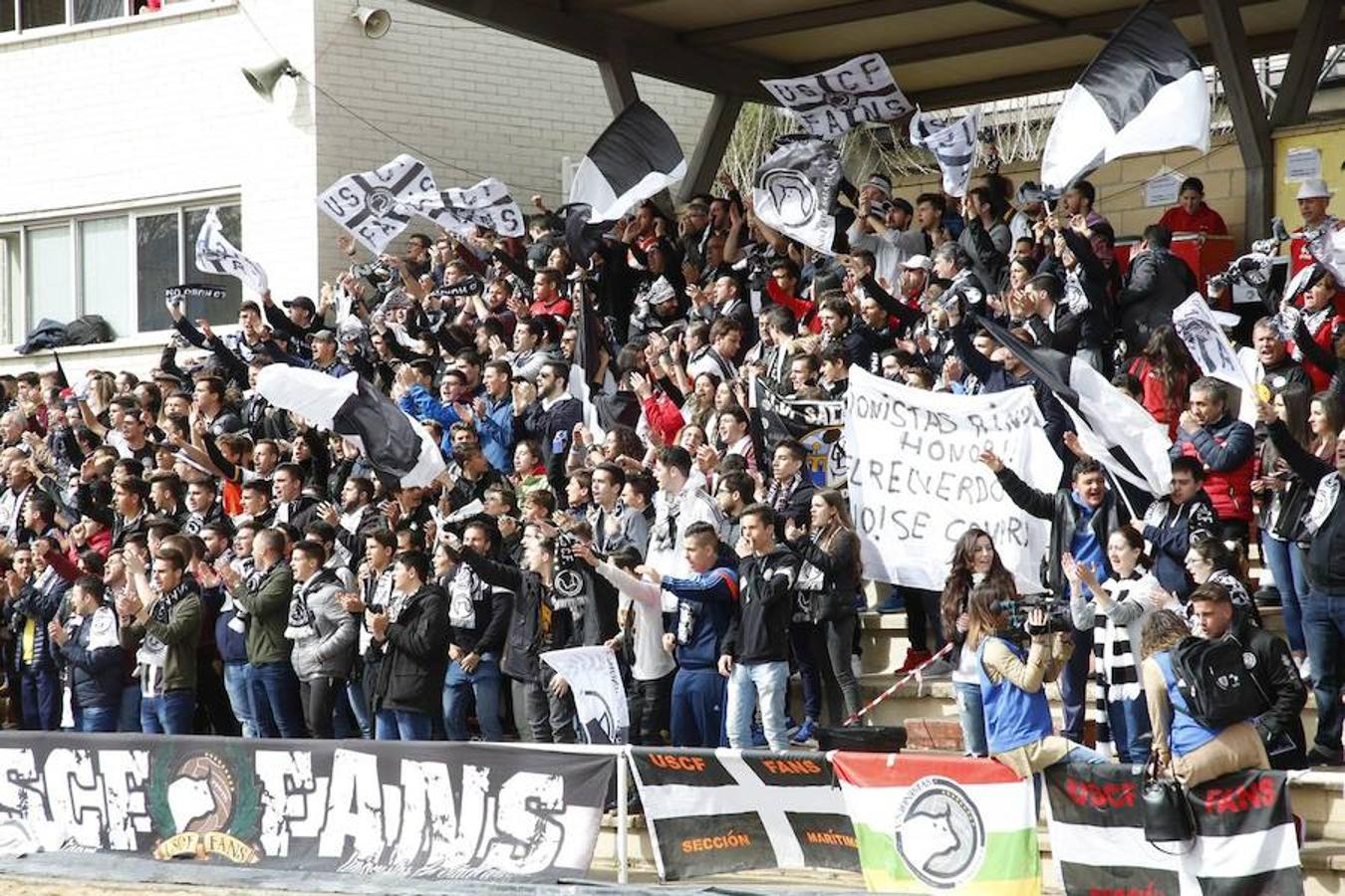 Ambiente en el derbi Unionistas-Salmantino