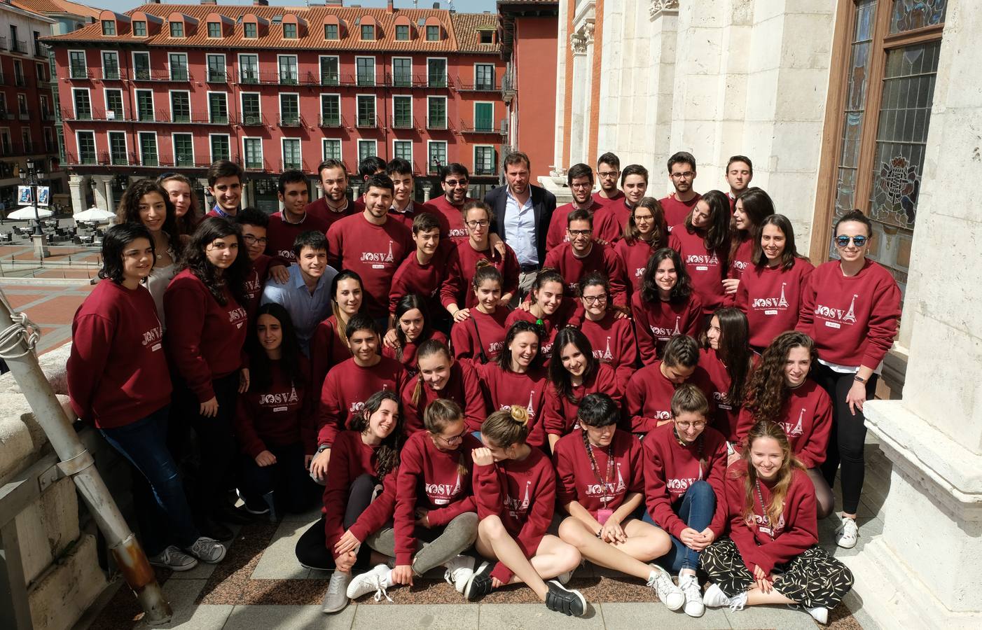 Fotos: Óscar Puente recibe a la Joven Orquesta Sinfónica de Valladolid