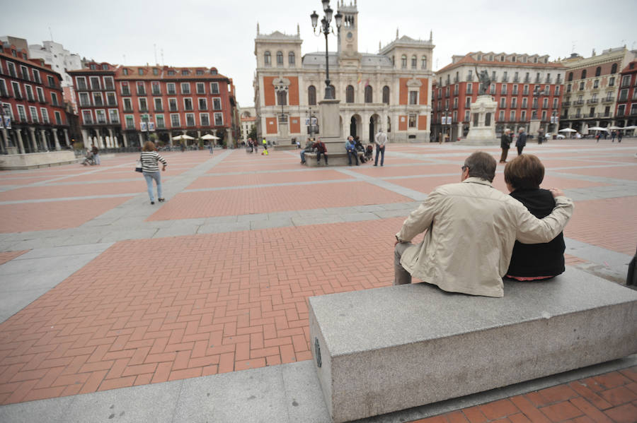 En la Plaza Mayor.