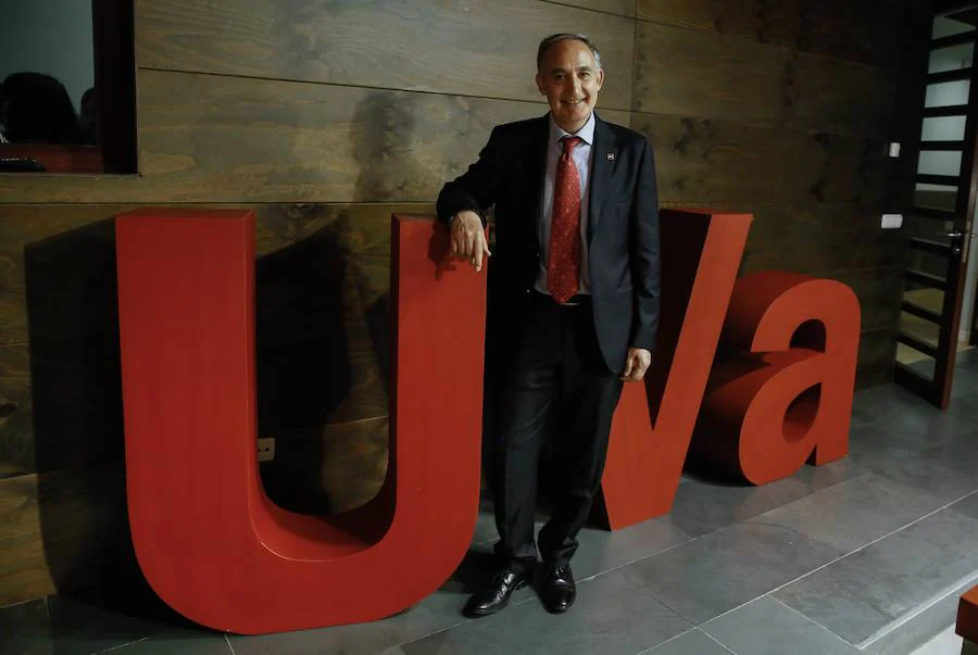 Fotos: Antonio Largo, nuevo rector de la Universidad de Valladolid