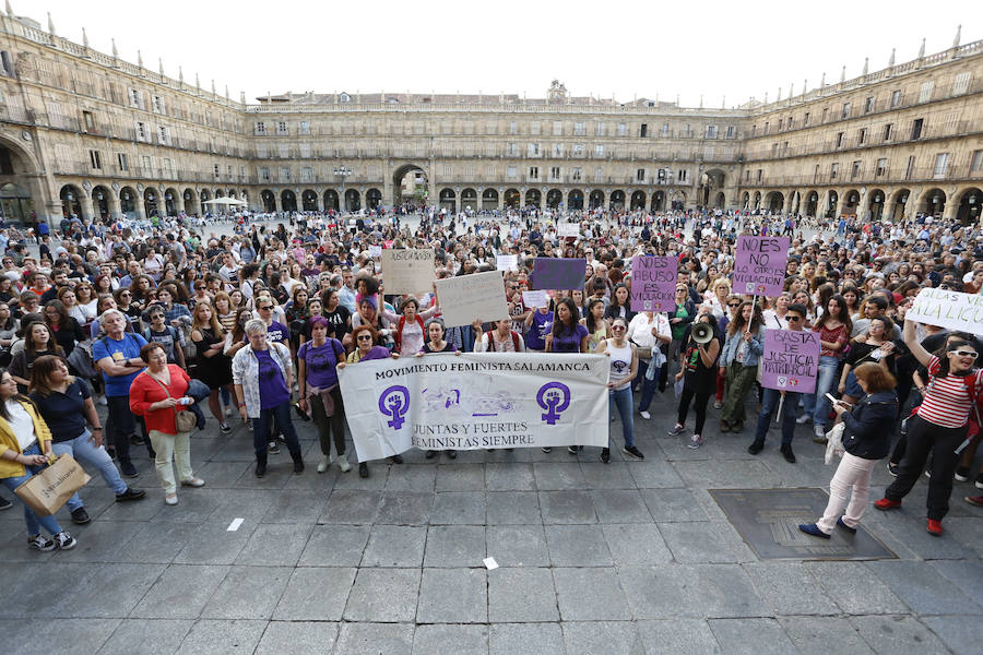 Fotos: Salamanca se manifiesta contra la sentencia de la Manada