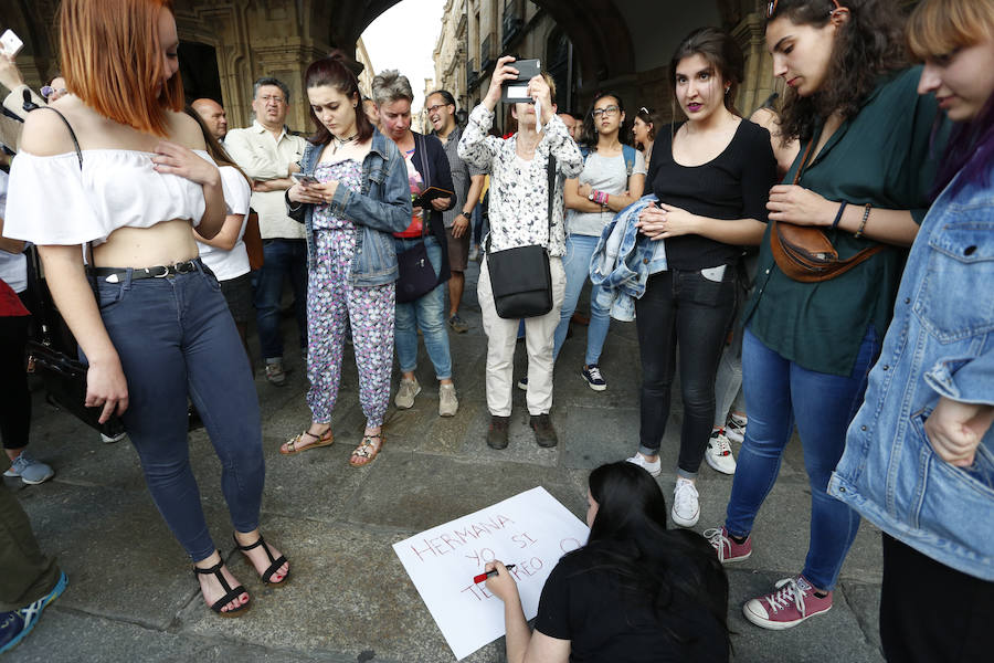 Fotos: Salamanca se manifiesta contra la sentencia de la Manada