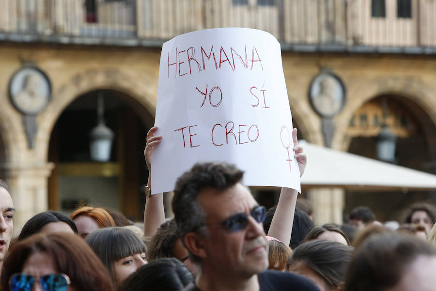 Fotos: Salamanca se manifiesta contra la sentencia de la Manada