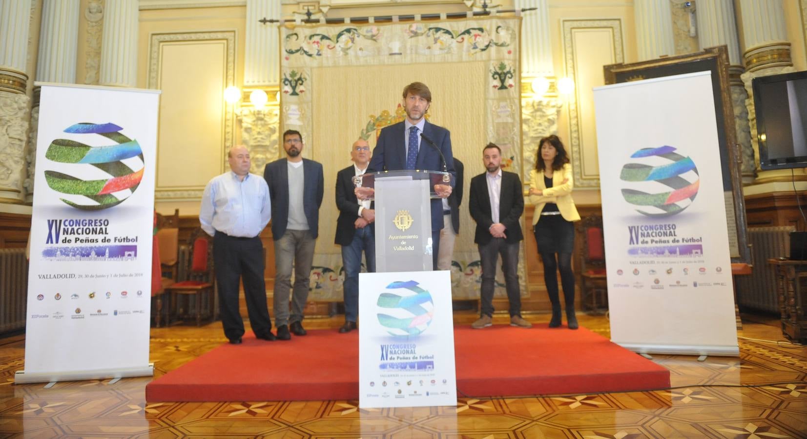 Esta mañana se ha presentado en el Salón de Plenos del Ayuntamiento de Valladolid el cartel que ilustrará el evento