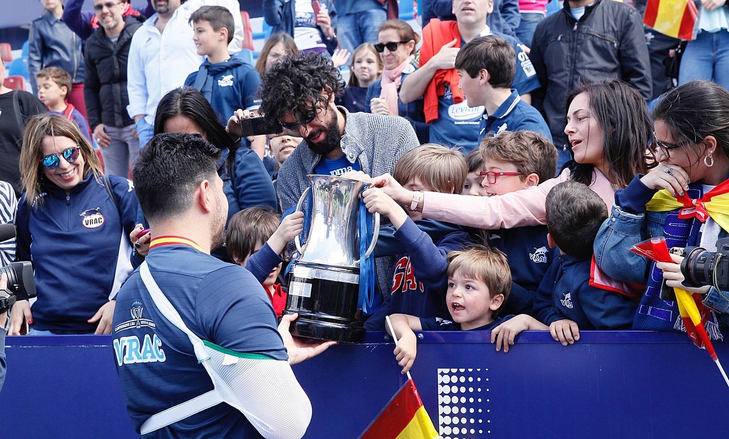 Fotos: Victoria del VRAC Quesos Entrepinares en la final de la Copa del Rey de rugby frente al Silverstorm El Salvador