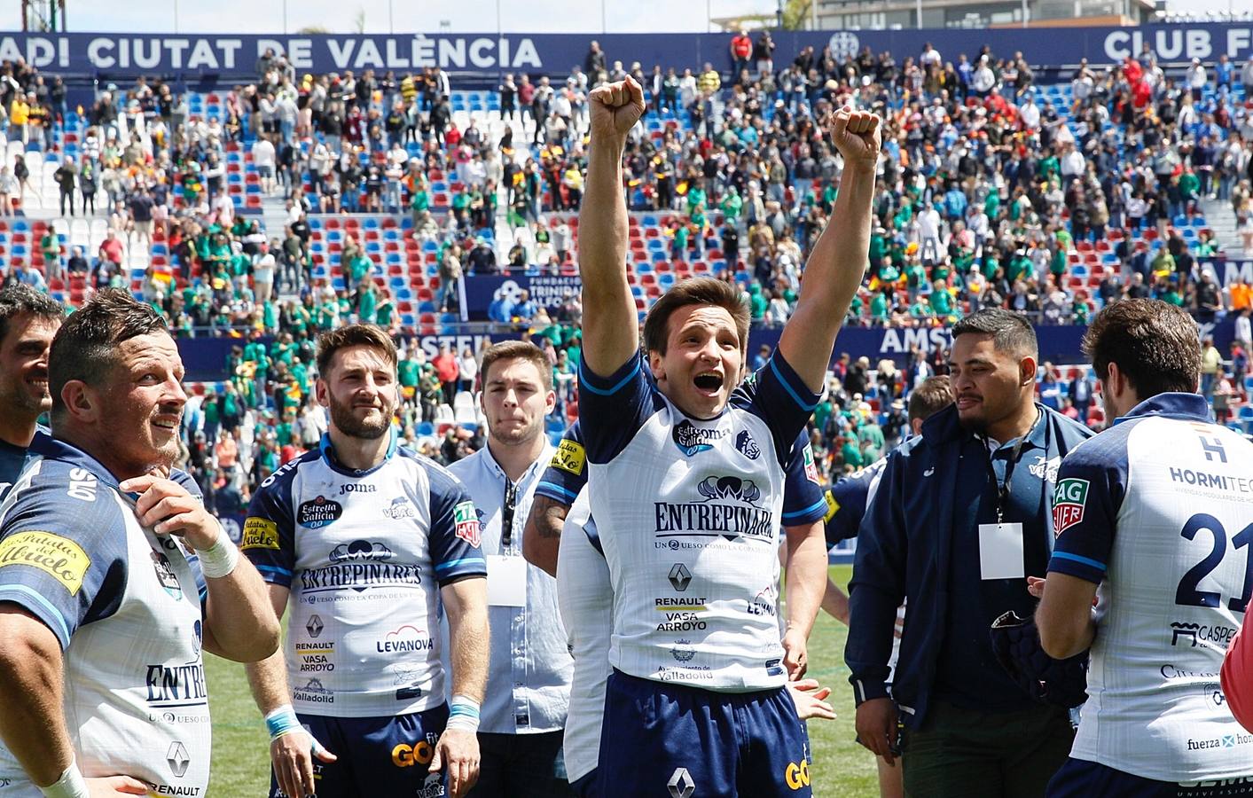 Fotos: Victoria del VRAC Quesos Entrepinares en la final de la Copa del Rey de rugby frente al Silverstorm El Salvador