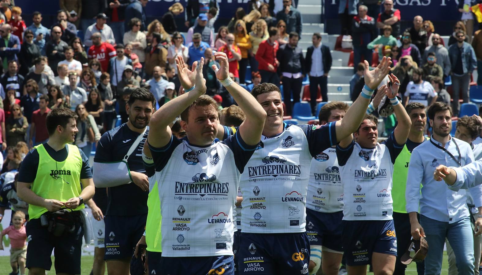 Fotos: Victoria del VRAC Quesos Entrepinares en la final de la Copa del Rey de rugby frente al Silverstorm El Salvador