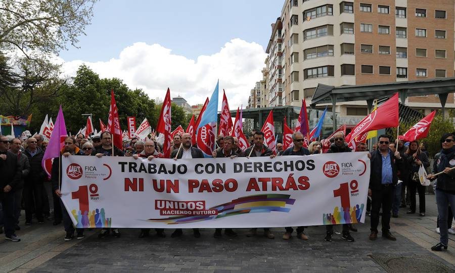 Fotos: Primero de mayo en Palencia