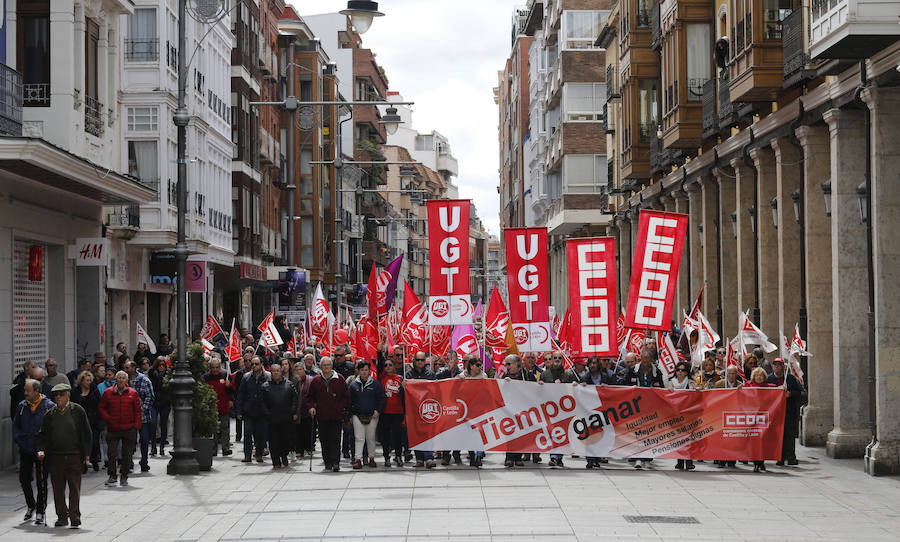 Fotos: Primero de mayo en Palencia
