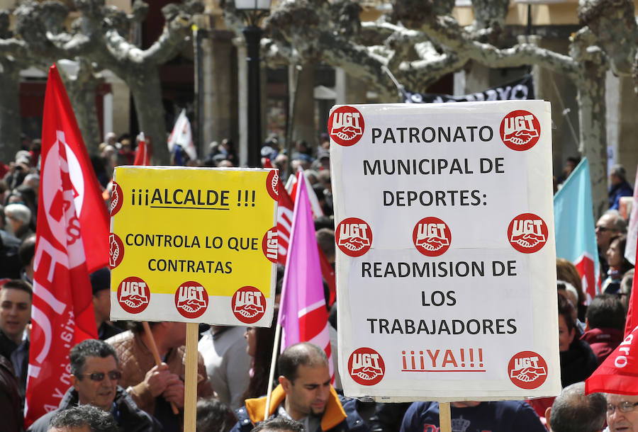 Fotos: Primero de mayo en Palencia