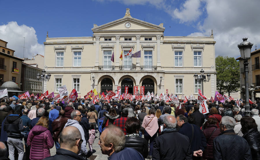 Fotos: Primero de mayo en Palencia