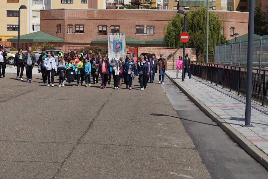 Fotos: Marcha salesiana de Palencia a Villamuriel