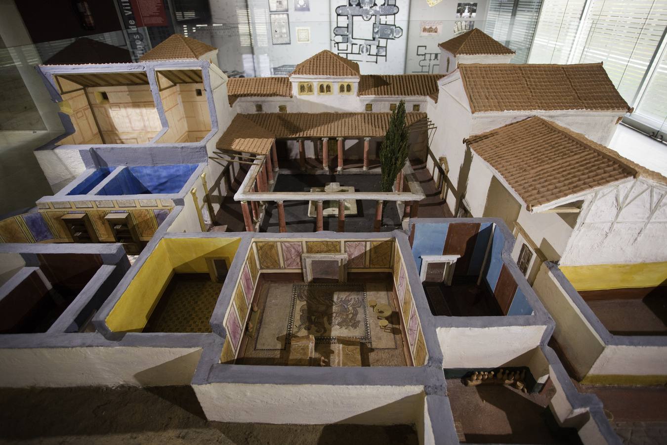 Abrió sus puertas para mostrar a los visitantes cómo vivían los romanos hace 17 siglos