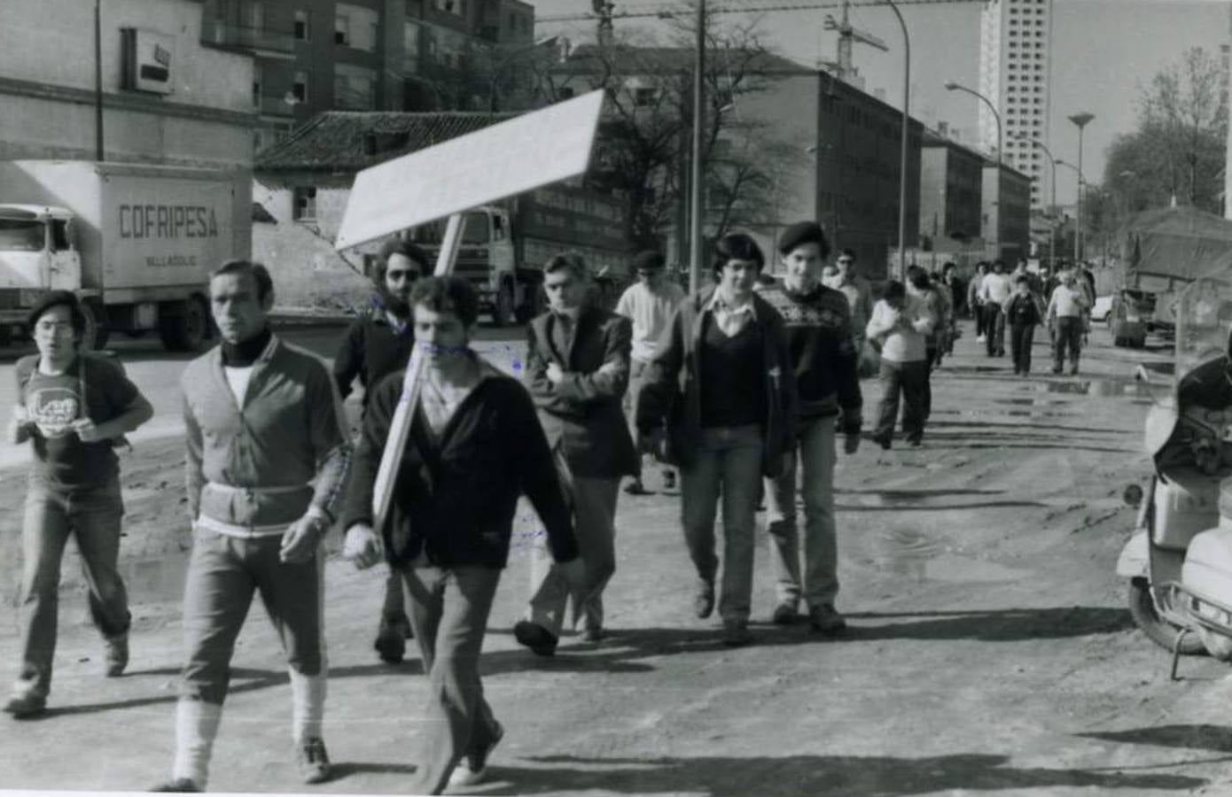 1978. Cerca de 300 participantes se dieron cita a las diez de la mañana en las inmediaciones del colegio Gonzalo de Córdoba.