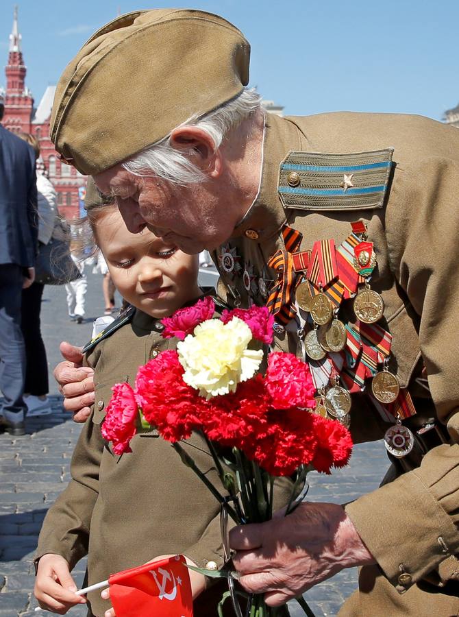 Rusia celebra el 73º aniversario de la victoria sobre la Alemania nazi en la Segunda Guerra Mundial
