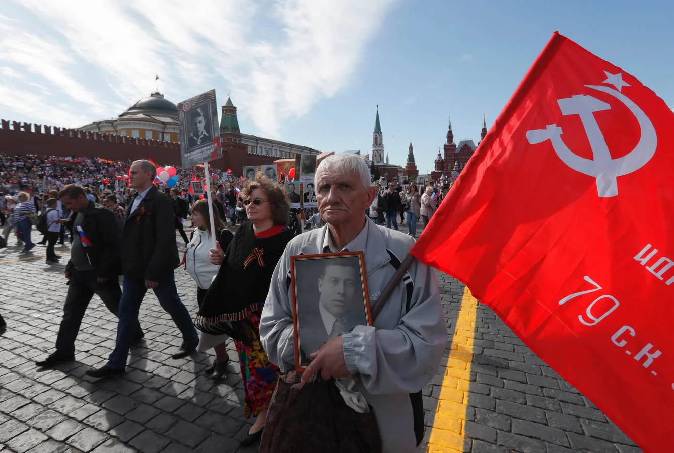 Rusia celebra el 73º aniversario de la victoria sobre la Alemania nazi en la Segunda Guerra Mundial