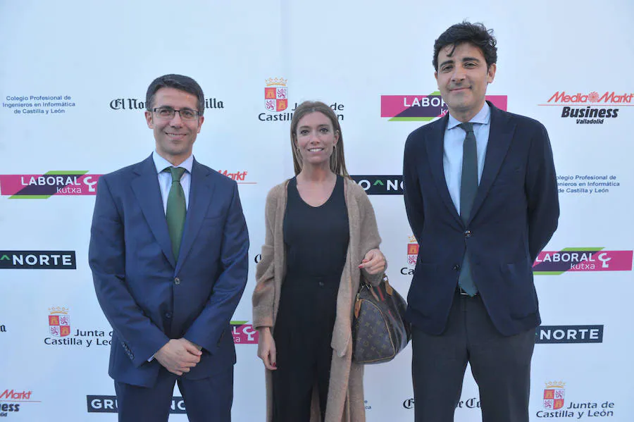 Celiano García, Silvia Herrero e Ignacio Antolín, de Iberdrola, Colaborador digital. 