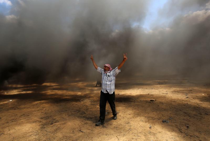 Más de cuarenta muertos y más de un millar de fallecidos en Gaza, en las protestas contra la embajada de EE UU en Jerusalén