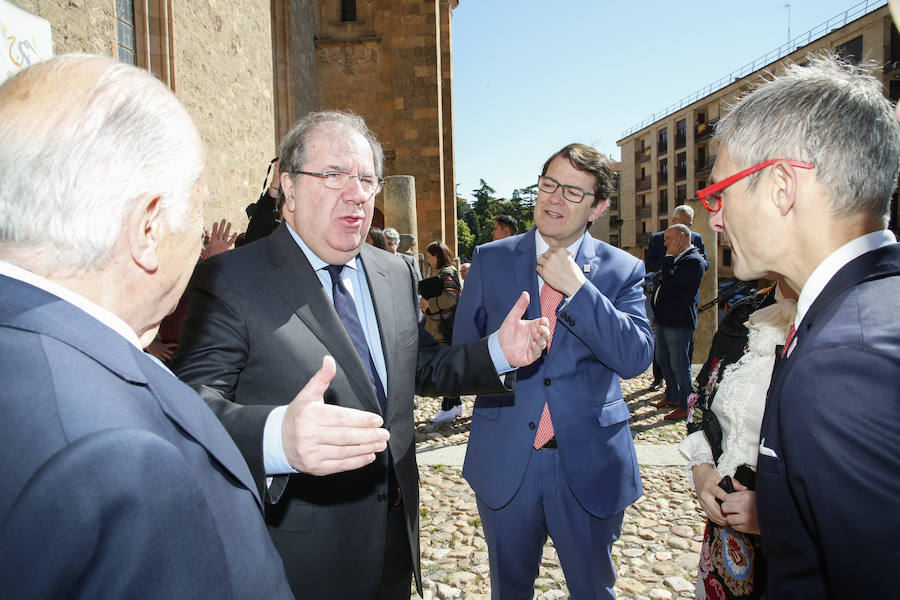 Sesión plenaria de las Cortes en Salamanca