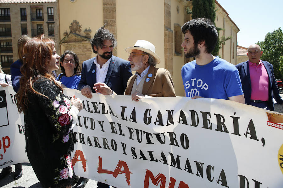 Sesión plenaria de las Cortes en Salamanca