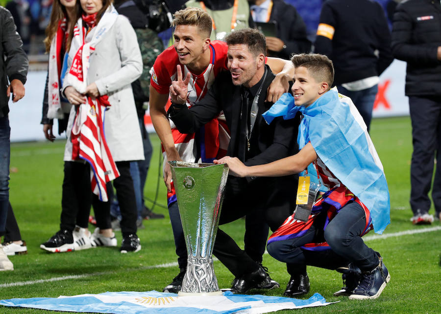 Dos tantos de Antoine Griezmann y otro de Gabi le sirvieron al Atlético de Madrid para derrotar en Lyon al Olympique de Marsella y conquistar su tercera Europa League. 