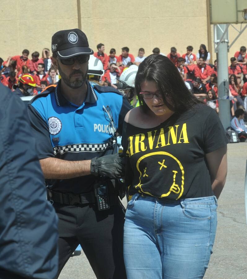 Fotos: Simulacro en Cristo Rey