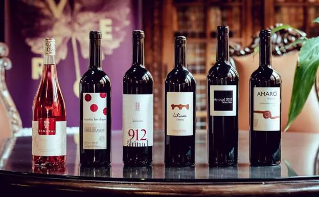 Los vinos galardonados en los Premios Envero 2018. 