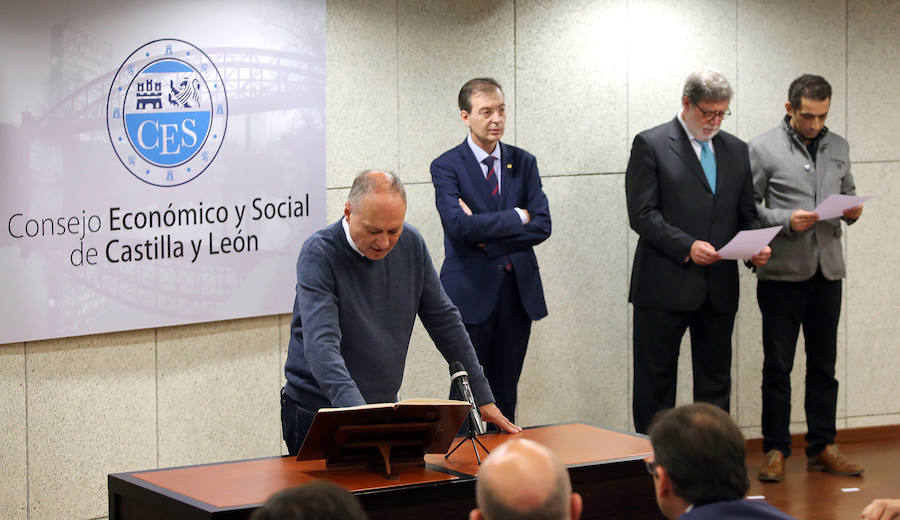 Fotos: Germán Barrios toma posesión de su cargo como presidente del Consejo Económico y Social (CES) de Castilla y León