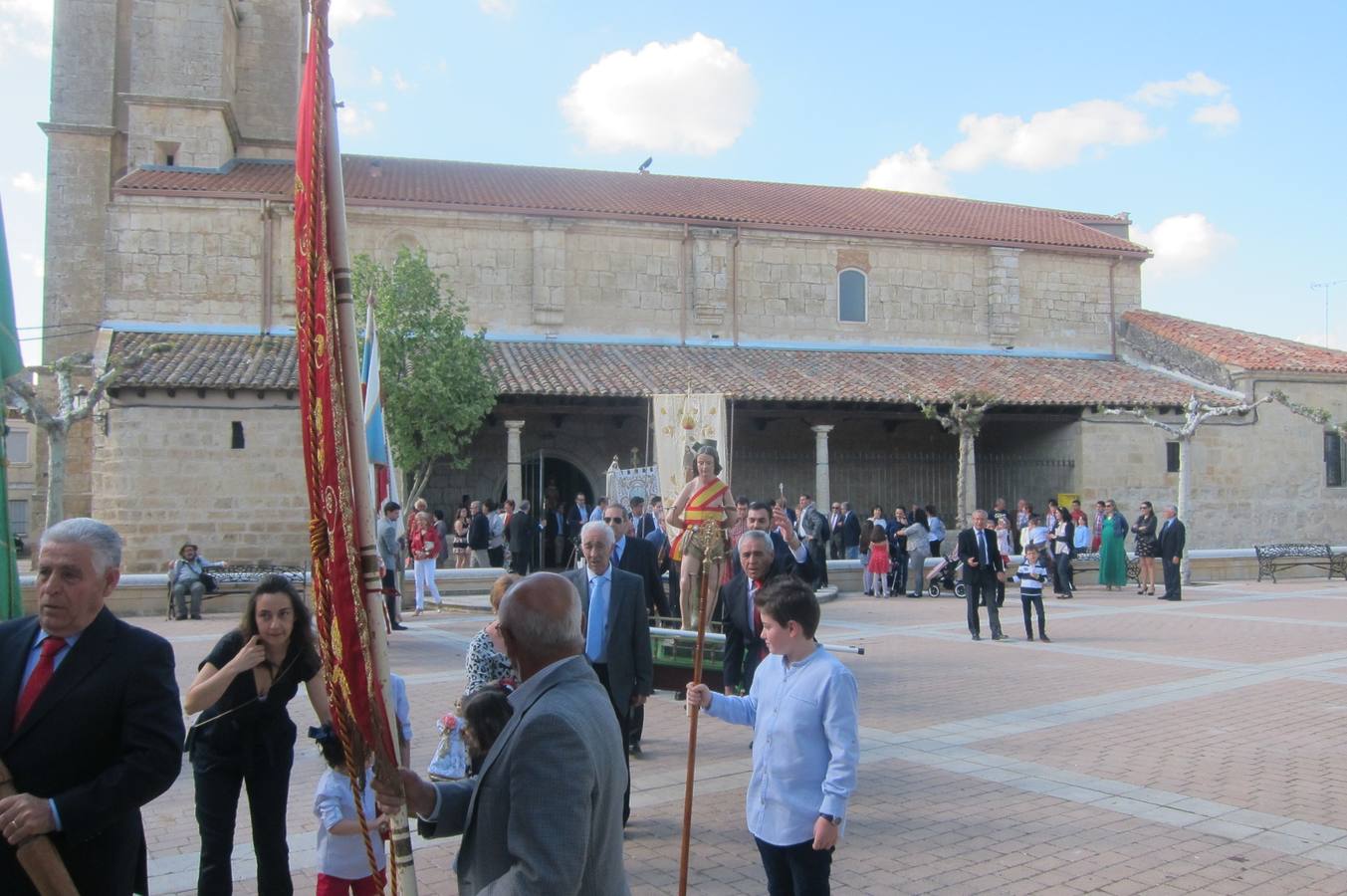 Fotos: Rogativa ante la Virgen del Rosario en Castromonte
