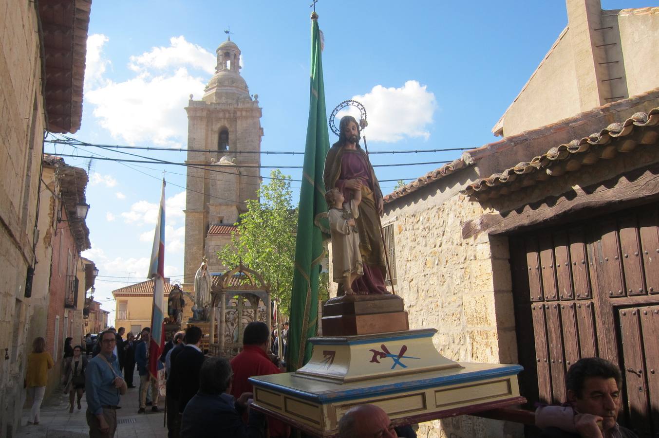 Fotos: Rogativa ante la Virgen del Rosario en Castromonte