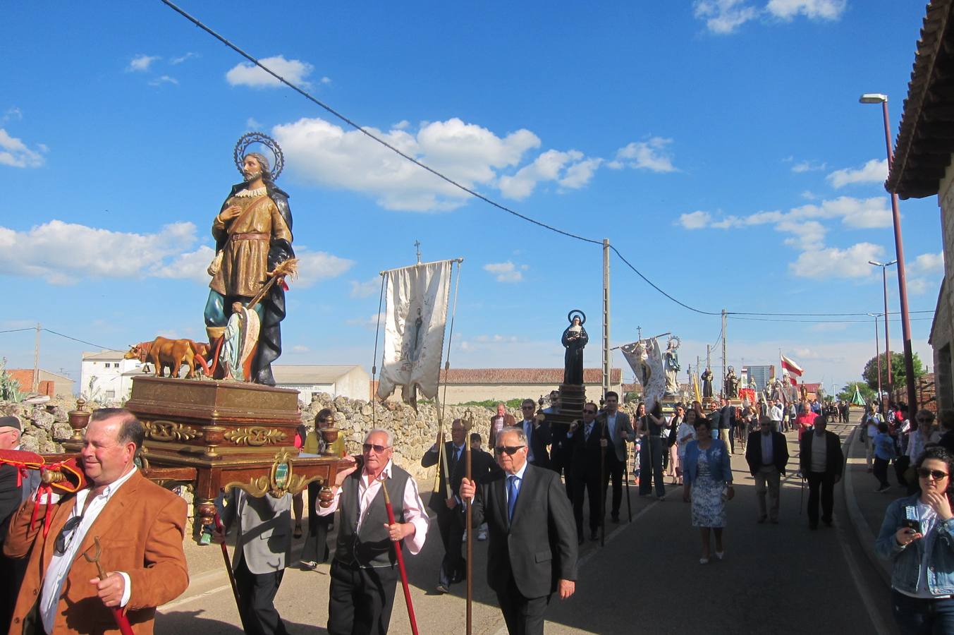 Fotos: Rogativa ante la Virgen del Rosario en Castromonte