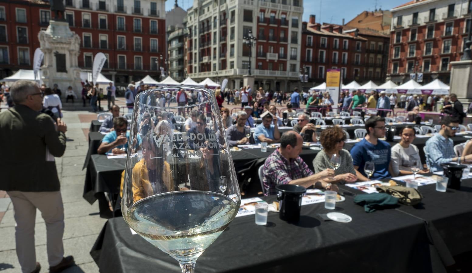 Fotos: Cata del sábado por la mañana en la feria &#039;Valladolid, Plaza Mayor del Vino&#039;