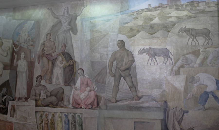 Fotos: Así es la alegoría del trabajo, de Germán Calvo