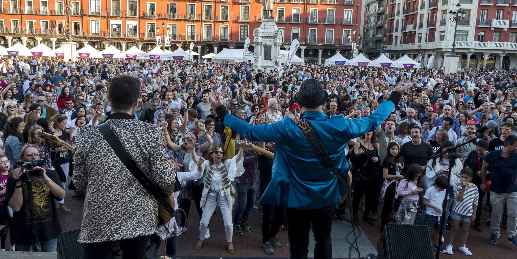 Fotos: Jornada del sábado por la tarde en la feria &#039;Valladolid, Plaza Mayor del Vino&#039;