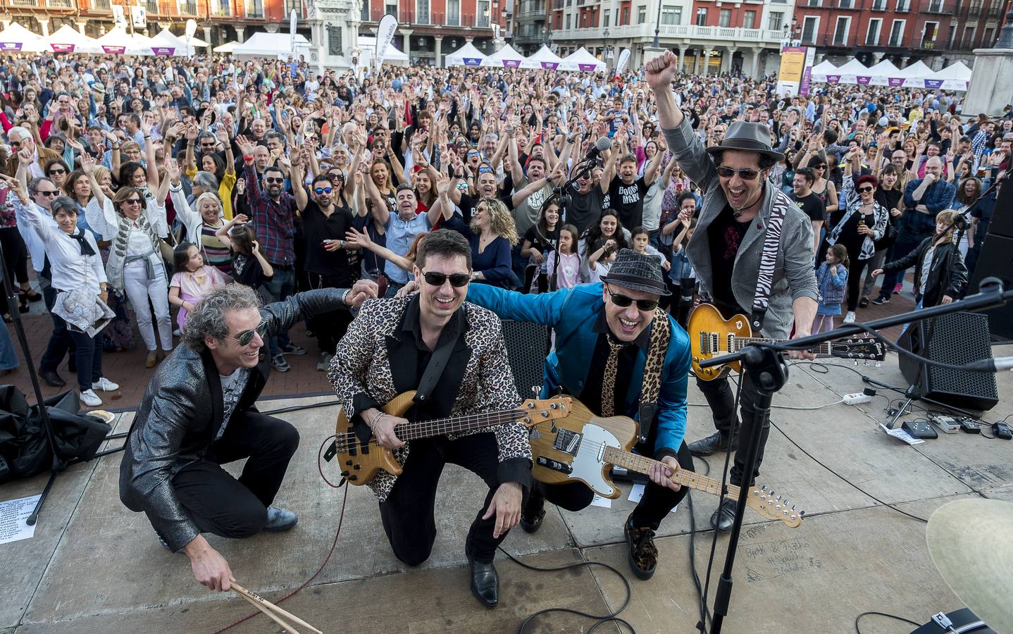 Fotos: Jornada del sábado por la tarde en la feria &#039;Valladolid, Plaza Mayor del Vino&#039;