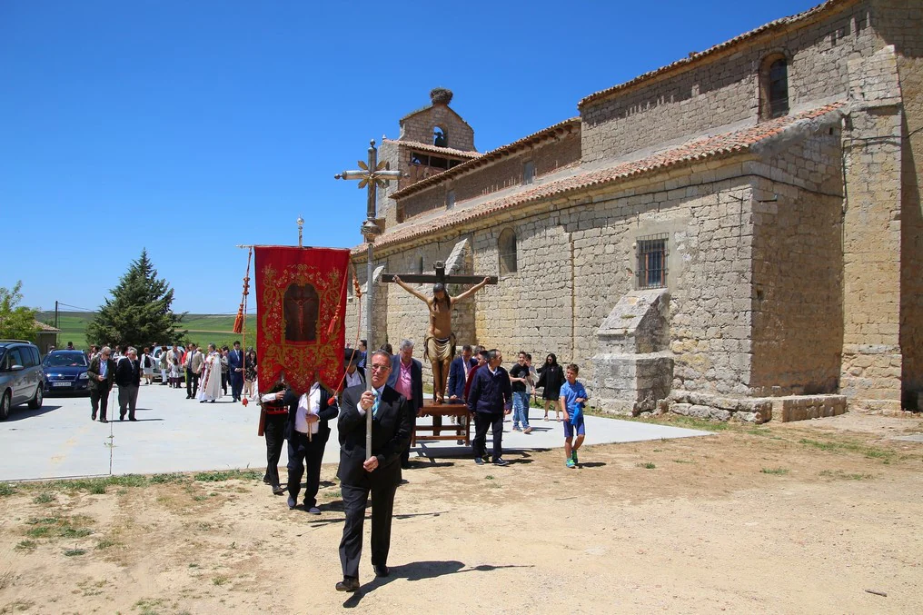 Fotos: Procesión del Cristo de las Aguas en Palacios de Campos