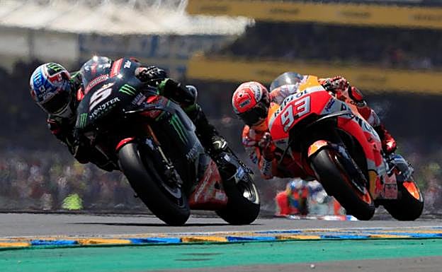 Jorge Lorenzo y Marc Márquez. 