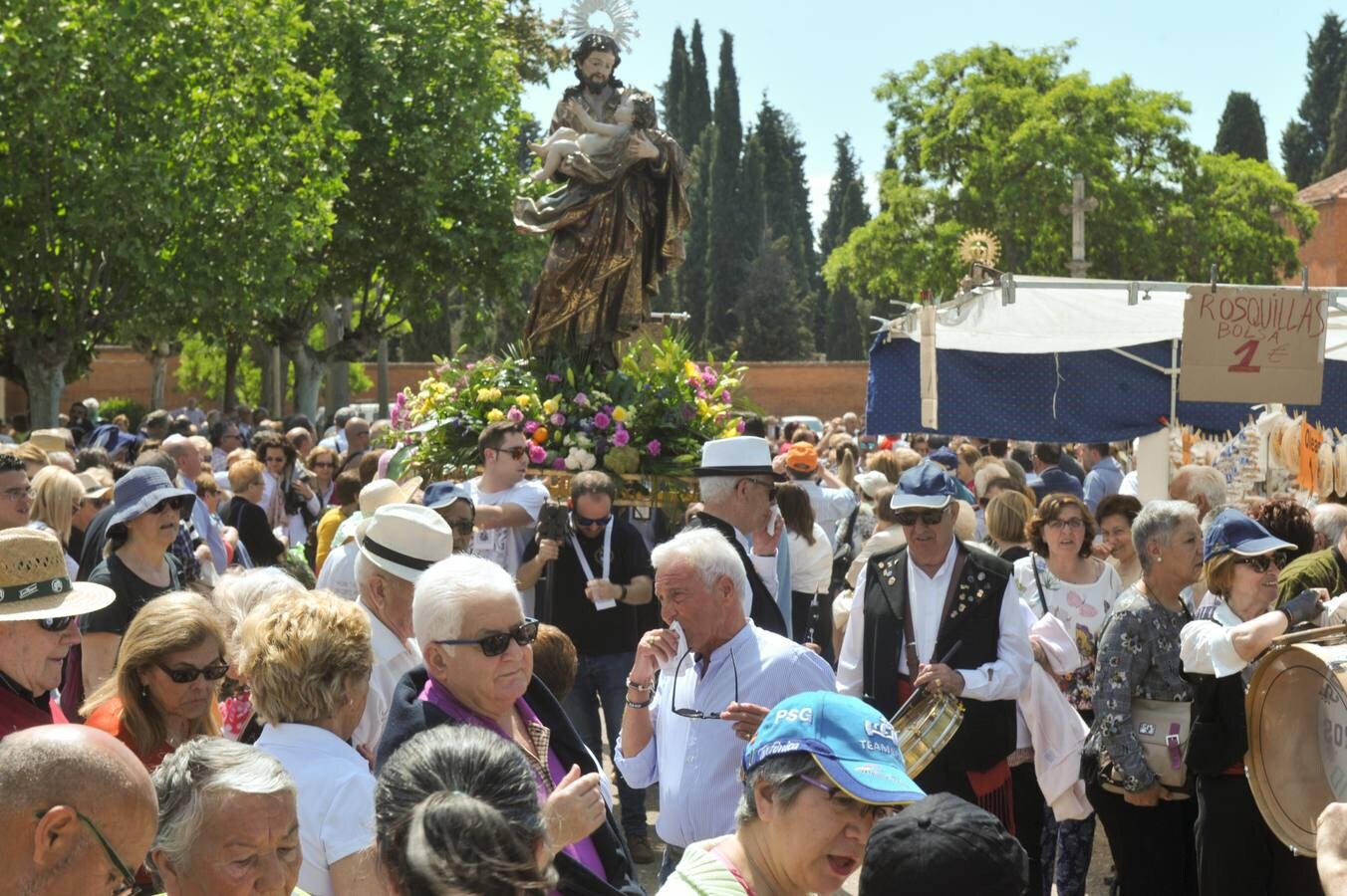 Fotos: Romería de la Virgen del Carmen de Extramuros en Valladolid