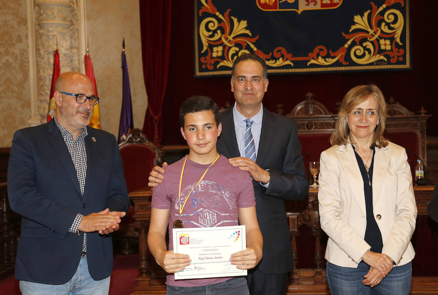 Fotos: Entrega de premios de la Olimpiada de Matemáticas