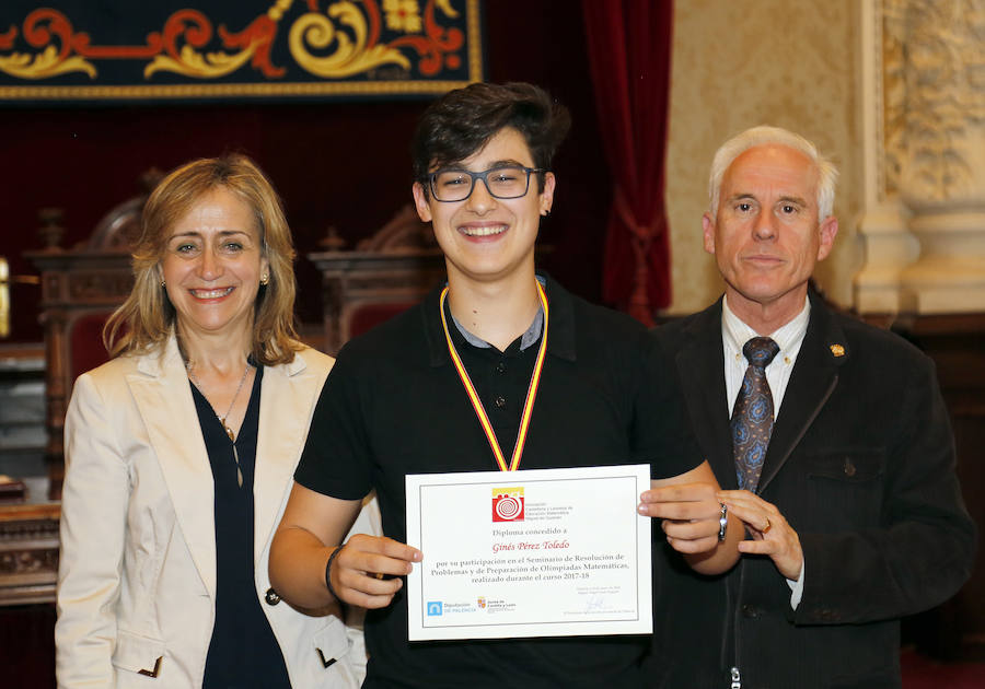 Fotos: Entrega de premios de la Olimpiada de Matemáticas