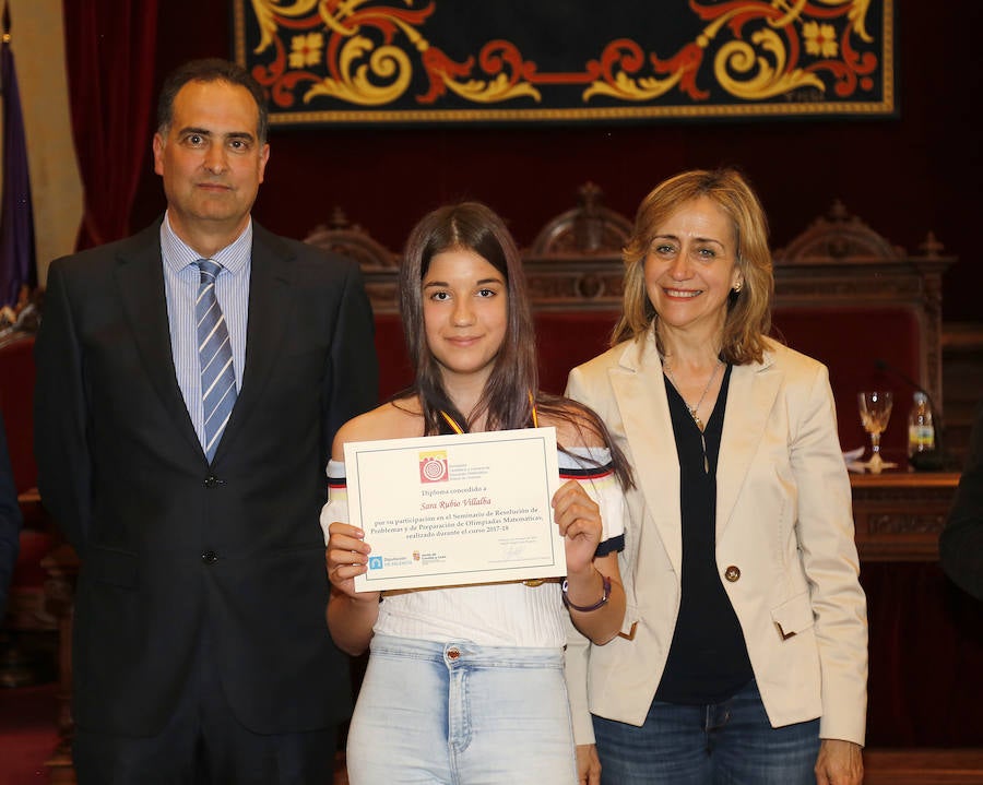 Fotos: Entrega de premios de la Olimpiada de Matemáticas