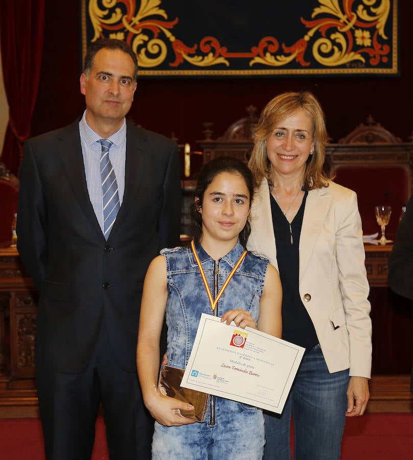 Fotos: Entrega de premios de la Olimpiada de Matemáticas