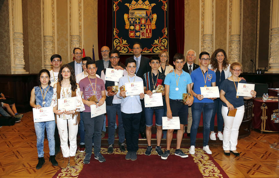 Fotos: Entrega de premios de la Olimpiada de Matemáticas