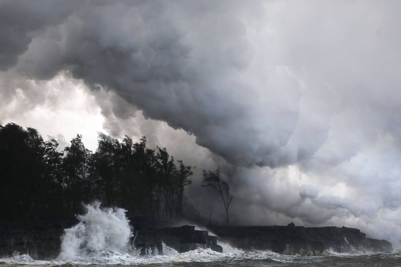 Fotos: Las impresionantes imágenes de la erupción del volcán Kilauea de Hawái