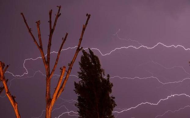 Tormenta caída sobre Peñafiel.