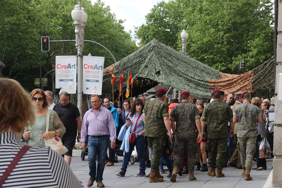 Fotos: Día de las Fuerzas Armadas en Valladolid