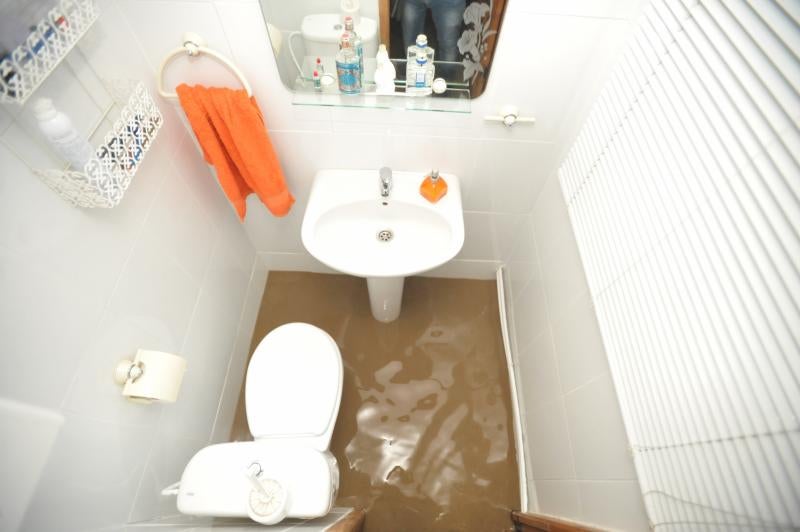 Inundaciones en Viana de Cega (Valladolid)