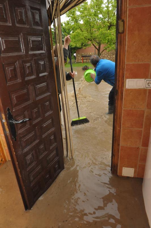Inundaciones en Viana de Cega (Valladolid)