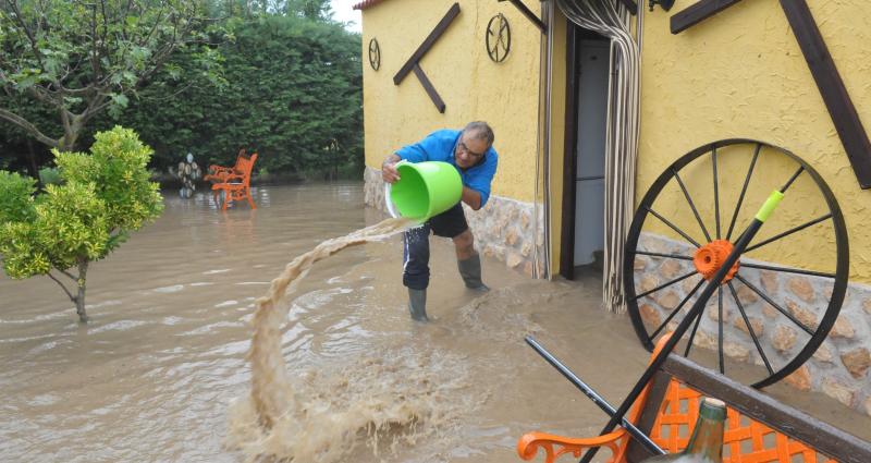 Inundaciones en Viana de Cega (Valladolid)