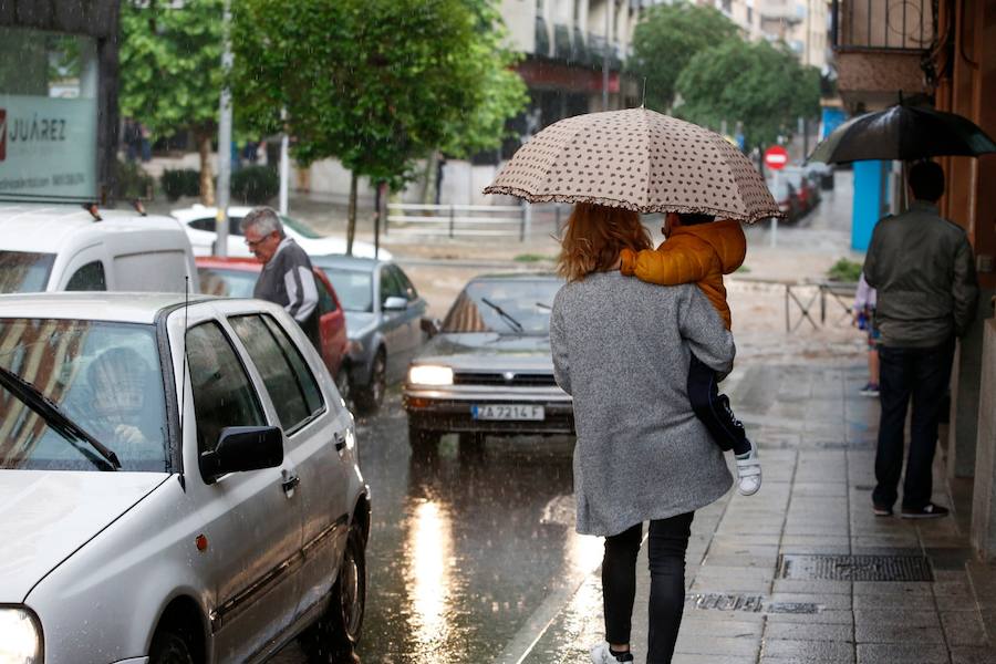 Fotos: Una tromba de agua anega Salamanca